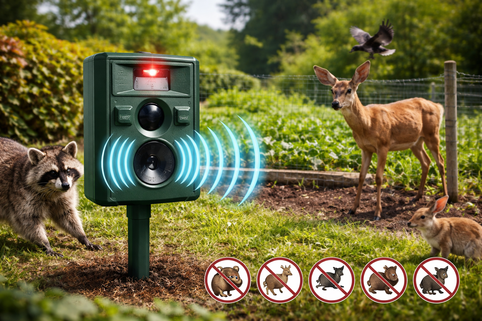 Smart Animal Deterrent Systems: Protecting Crops with Technology