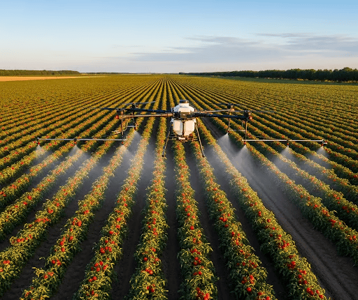 AI-Powered Smart Drone Spraying